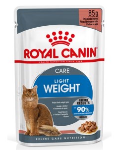 Влажный корм для кошек Light Weight Care в соусе пауч 0 085 кг Royal canin