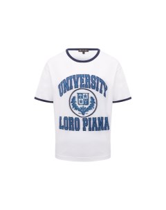 Хлопковая футболка Loro piana