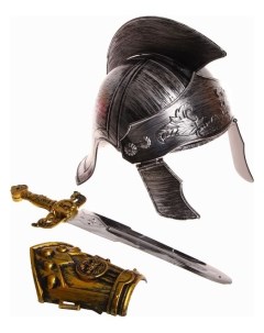 Карнавальный набор Легионер шлем меч нарукавник обхват головы 54 57 Страна карнавалия