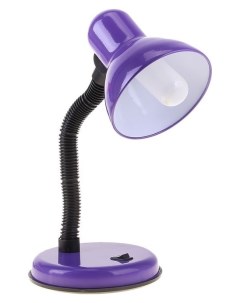 Настольная лампа с кнопкой Lilac фиолетовая Кнр