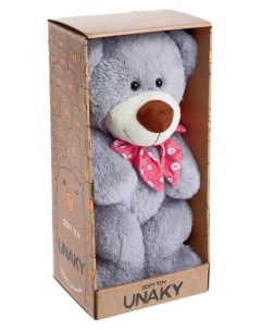 Мягкая игрушка в коробке Медведь дюкан 28 см Unaky soft toy