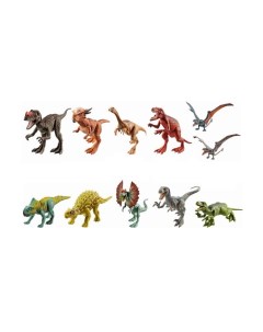 Jurassic World Фигурки динозавров Атакующая стая Mattel