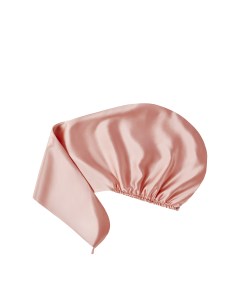 Полотенце тюрбан из натурального шёлка арт 5013 цвет розовая пудра 155x220 Ayris silk