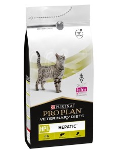 Сухой корм Pro Plan Veterinary diets HP для кошек при хронической печеночной недостаточности 1 5кг Purina pro plan