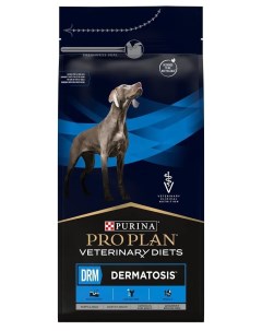 Сухой корм Purina Pro Plan Veterinary Diets DRM Dermatosis для щенков и взрослых собак при дерматоза Purina pro plan