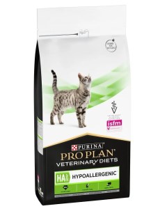 Сухой корм Purina Pro Plan Veterinary Diets HA для кошек и котят при пищевой непереносимости 1 3кг Purina pro plan