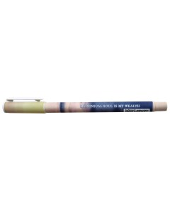 Ручка шариковая View бежевый 0 5 мм синяя Be smart