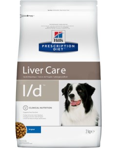 Сухой корм Prescription Diet L D Canine Hepatic Health диета для собак 2 кг Hill`s