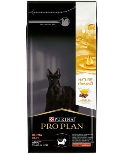 Сухой корм для собак Nature Elements с лососем для мелких пород 7 кг Purina pro plan