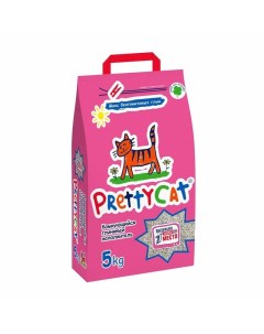 PrettyCat Euro Mix наполнитель комкующийся для кошачьих туалетов 5 кг Prettycat