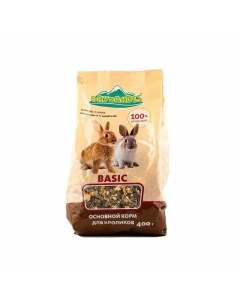 Rabbit Basic сухой корм для кроликов 400 г Gryzandes