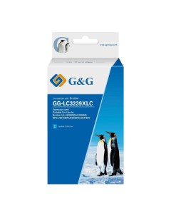 Картридж для струйного принтера GG LC3239XLC G&g