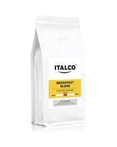 Кофе в зернах Breakfast blend 1 кг Italco