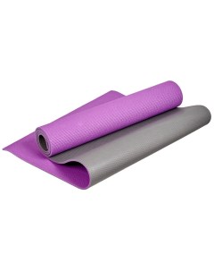 Коврик для йоги и фитнеса SF 0687 173 61 0 6 см двухслойный фиолетовый Bradex