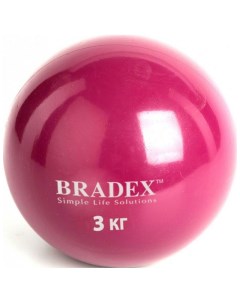 Медбол 3 кг SF 0258 Bradex