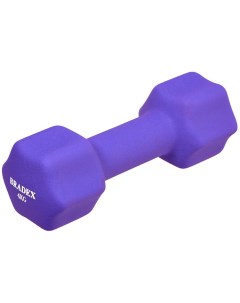 Гантель 4 кг фиолетовая SF 0544 Bradex