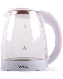 Чайник электрический VL 5550 белый 1 8 л Vail
