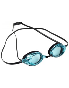 Очки для плавания серия Спорт черные цвет линзы голубой SF 0395 Bradex