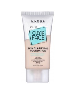 Крем тональный для лица OhMy Clear Face SPF 15 Lamel professional