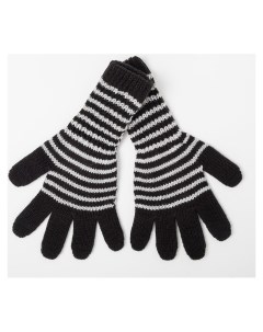 Перчатки для девочки удлинённые чёрный размер 14 Снежань