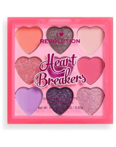 Палетка теней для век Heart Breakers Eyeshadow Palette I heart revolution