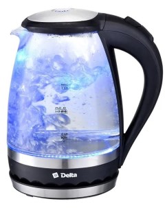Чайник электрический Delta DL 1202 2200Вт 1 5л цвета в ассорт Bit