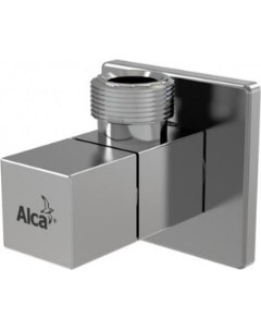 Угловой вентиль с фильтром 1 2 квадратный ARV004 Alcaplast