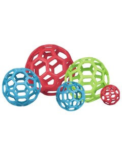 Метательная игрушка для собак Мяч сетчатый средняя Hol ee Roller Dog Toys medium J.w.