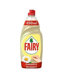Средство для мытья посуды Нежные руки Ромашка и витамин Е 650 мл Fairy