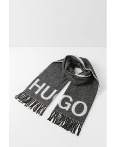 Шарф с логотипом бренда Hugo
