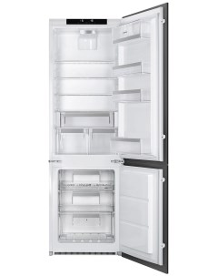 Встраиваемый двухкамерный холодильник C8174N3E Smeg