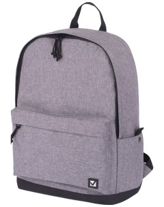Рюкзак универсальный сити формат Grey Melange с защитой от влаги 43х30х17 см 228842 Brauberg
