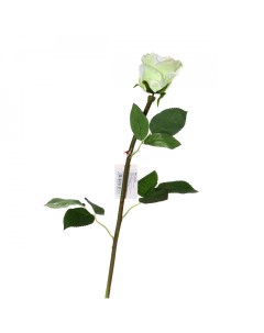 Искусственный цветок Роза белая 50 см Arti-m