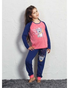 Детская пижама success цвет розовый 1 2 года Vienetta secret