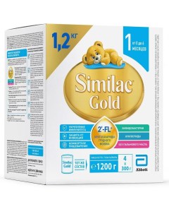 Сухая молочная смесь Gold 1 1200гр Similac
