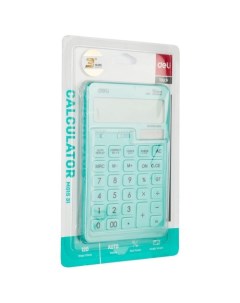 Калькулятор настольный Touch EM01531 12 разрядный голубой Deli