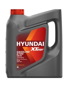 Синтетическое моторное масло Hyundai xteer