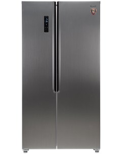 Холодильник Side by Side WSBS 500 NFX Inverter Weissgauff