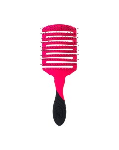 Щетка для быстрой сушки волос с мягкой ручкой прямоугольная розовая PRO FLEX DRY PADDLE PINK Wet brush