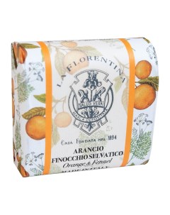 Мыло натуральное Апельсин и Дикий Фенхель Orange Wild Fennel 106 г La florentina