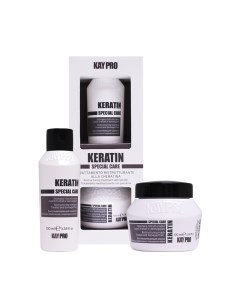 Набор для волос восстанавливающий шампунь 100 мл маска 100 мл Keratin Kaypro