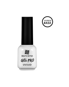 Покрытие базовое каучуковое бескислотное GEL PRO Rubber Base non acid 12 мл Brigitte bottier