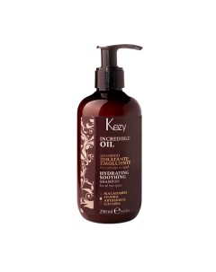 Шампунь увлажняющий и разглаживающий для всех типов волос Hydrating soothing shampoo 250 мл Kezy