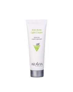 Крем гель корректирующий для жирной и проблемной кожи Anti Acne Light Cream 50 мл Aravia