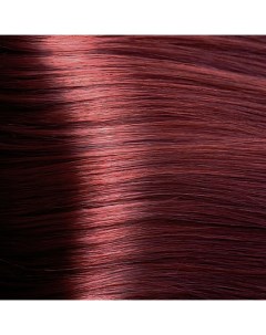 8 66 крем краска для волос с гиалуроновой кислотой светлый блондин красный интенсивный HY 100 мл Kapous