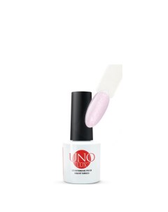 Гель лак для ногтей нежно розовый опал Lux Pale pink Opal 8 г Uno