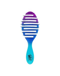 Щетка для быстрой сушки волос с мягкой ручкой омбре FLEX DRY OMBRE TEAL Wet brush