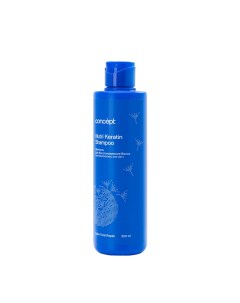 Шампунь для восстановления волос Salon Total Nutri Keratin shampoo 2021 300 мл Concept