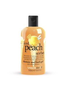 Гель для душа Персиковый сорбет Iced Peach Sorbet bath shower gel 500 мл Treaclemoon