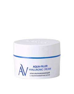 Крем ультраувлажняющий с гиалуроновой кислотой Laboratories Aqua Filler Hyaluronic Cream 50 мл Aravia